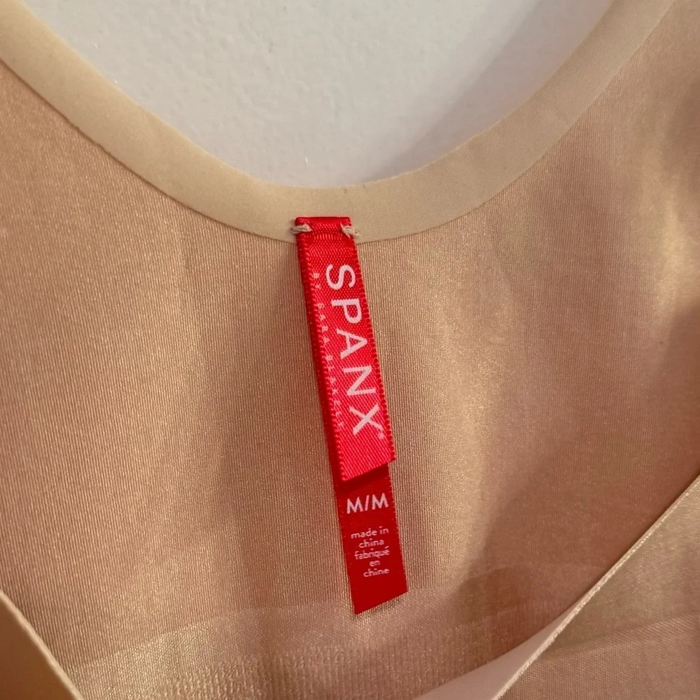 Spanx OnCore Sculpting Open-Bust Panty Bodysuit Medium Soft Nude Shapewear
